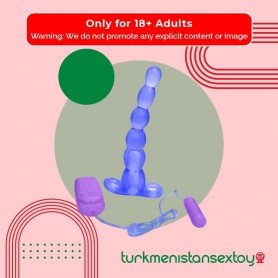 Strap On Dildo Harness with Big Black Dildo Vibrator SO-027