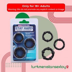 Stay Haard Beaded Silicone Rings CR-020