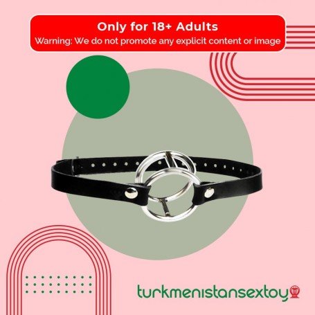 Double Metal Ring Gag for Him & Her BDP-003