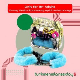 Ankle Fluff Cuffs with Keys BDP-012