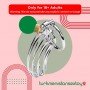 Stainless Steel Iron Wire Male Chastity Lock BDP-016